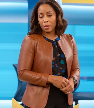 Karen Pittman The Morning Show S04 Brown Jacket