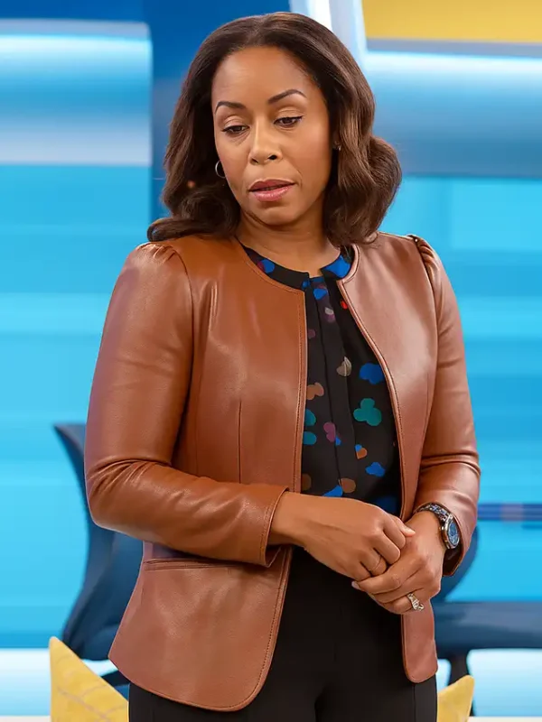 Karen Pittman The Morning Show S04 Brown Jacket