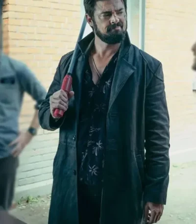 Billy Butcher The Boys Black Trench Coat