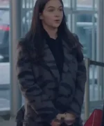 Katie Stevens The Bold Type S05 Black Long Coat