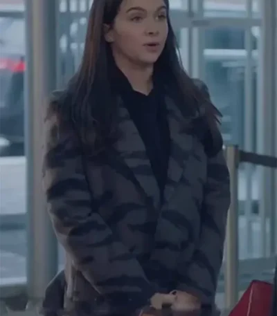 Katie Stevens The Bold Type S05 Black Long Coat