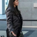 Katie Stevens The Bold Type S05 Black Long Coat