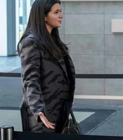Katie Stevens The Bold Type S05 Black Long Coat