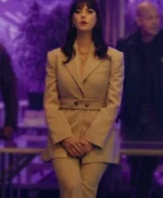 Kaya Scodelario 2024 The Gentlemen Brown BlazerThe Gentlemen