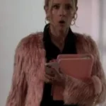 Ted Lasso S03 Keeley Jones Pink Fur Coat