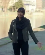 Kelly Kwitny The Recruit Green Jacket