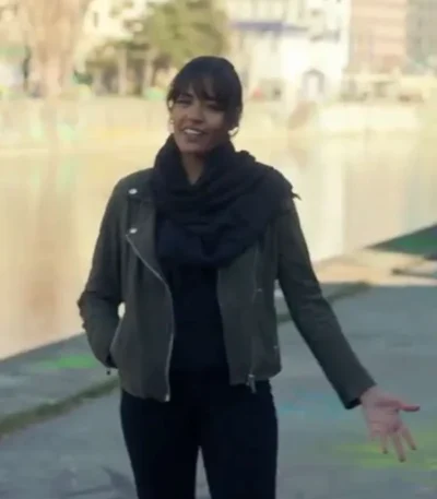 Kelly Kwitny The Recruit Green Jacket
