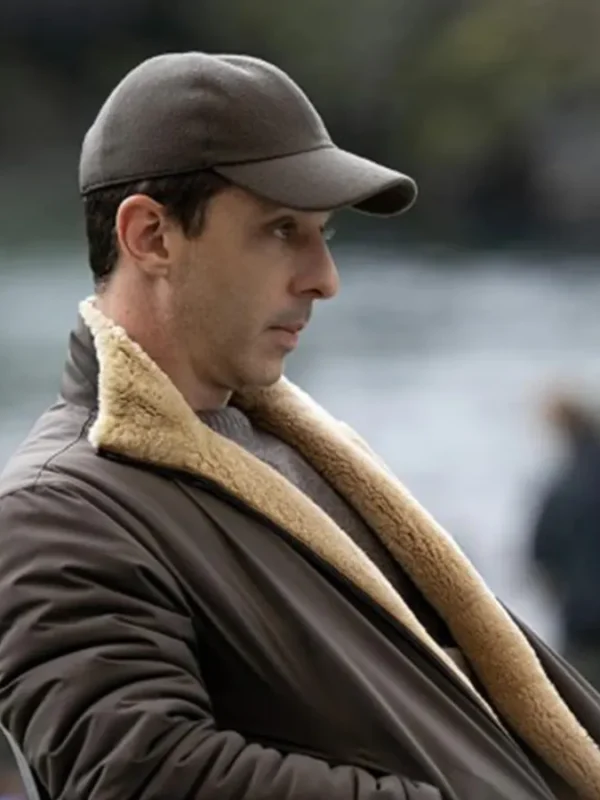 Kendall Roy Succession S04 Shearling Brown Jacket