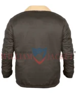 Kendall Roy Succession S04 Shearling Brown Jacket