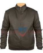 Kendall Roy Succession S04 Shearling Brown Jacket