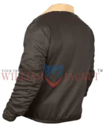 Kendall Roy Succession S04 Shearling Brown Jacket