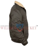 Kendall Roy Succession S04 Shearling Brown Jacket