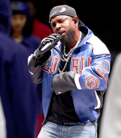 Kendrick Lamar Super Bowl 2025 Halftime Show Gloria Jacket