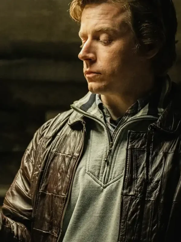 The Gold 2023 Jack Lowden Leather Jacket