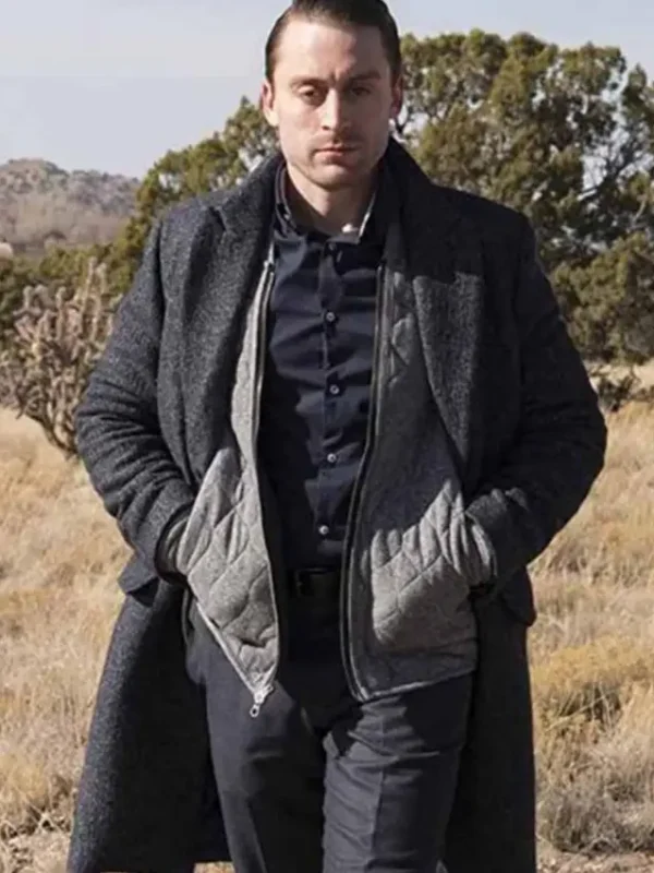 Kieran Culkin Succession S02 Roman Roy Coat