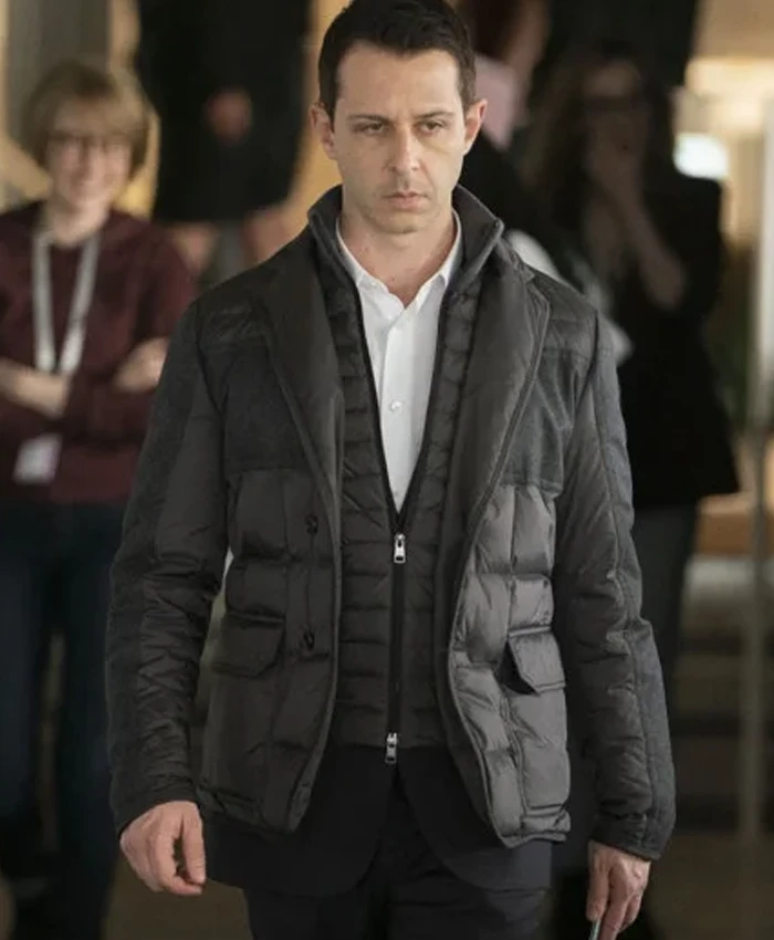 Kieran Culkin Succession S03 Black Puffer Jacket Kieran Culkin Succession S03 Black Puffer Jacket