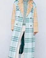 Kiesha Williams The Chi S06 Plaid Long Coat