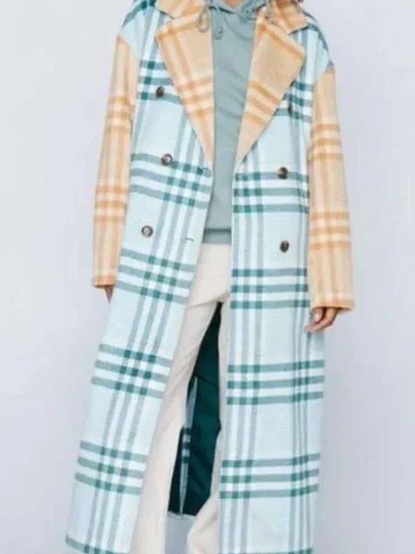 Kiesha Williams The Chi S06 Plaid Long Coat