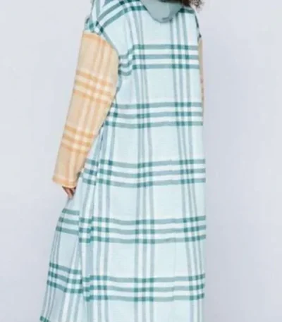 Kiesha Williams The Chi S06 Plaid Long Coat