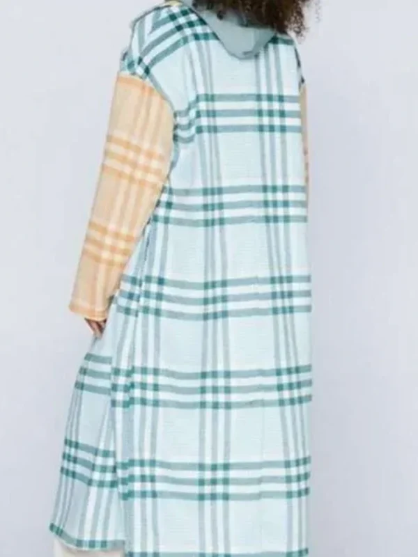 Kiesha Williams The Chi S06 Plaid Long Coat