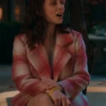 Kimberly Finkle The Sex Lives of College Girls Plaid Coat