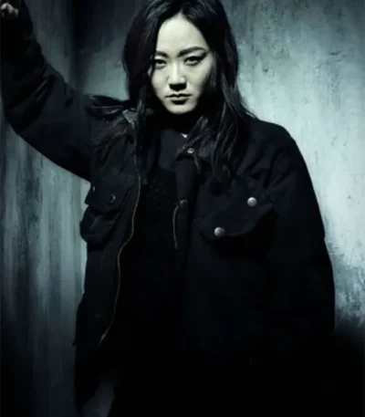 Kimiko Miyashiro The Boys Black Cotton Jacket