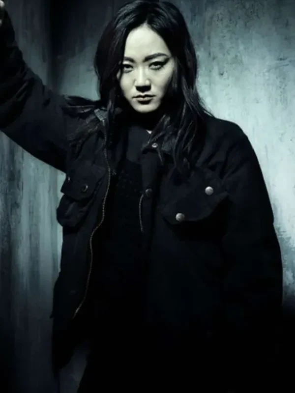 Kimiko Miyashiro The Boys Black Cotton Jacket