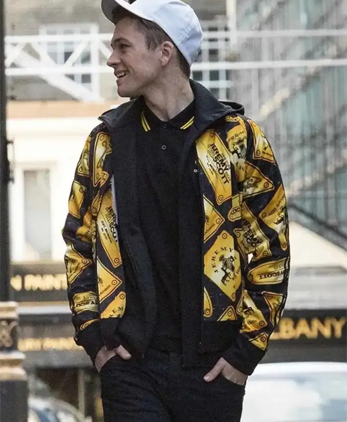 Kingsman The Secret Service Eggsy Yellow Bomber Jacket Kingsman The Secret Service Eggsy Yellow Bomber Jacket