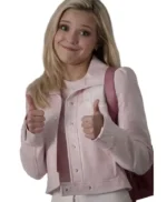 Lexi Minetree Elle Cropped Light Pink Jacket