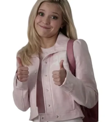 Lexi Minetree Elle Cropped Light Pink Jacket