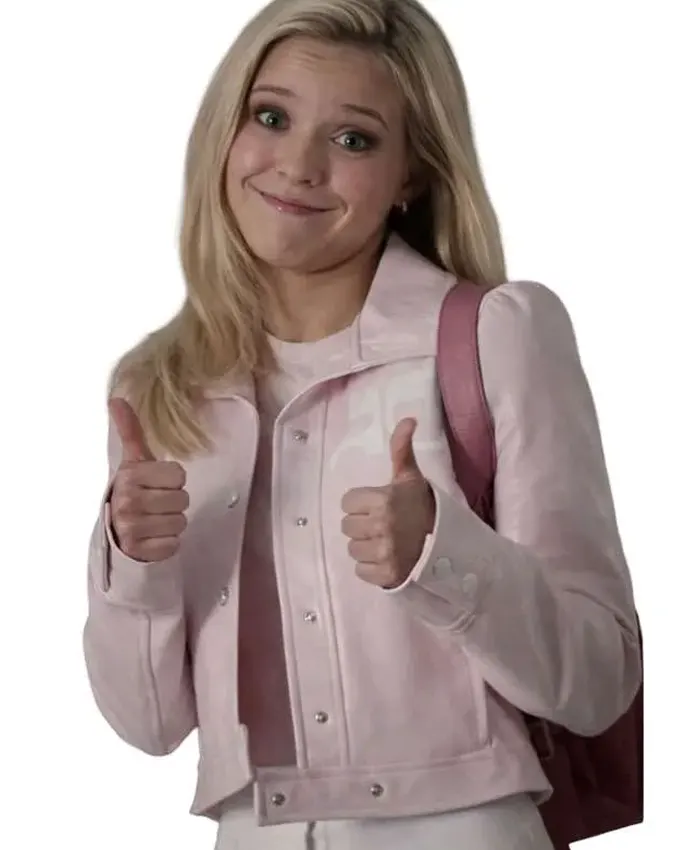 Lexi Minetree Elle Cropped Light Pink Jacket Lexi Minetree Elle Cropped Light Pink Jacket