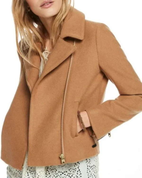 Lili Reinhart Riverdale Brown Wool Coat