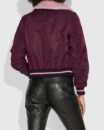 Lili Reinhart Riverdale S04 Betty Cooper Maroon Jacket