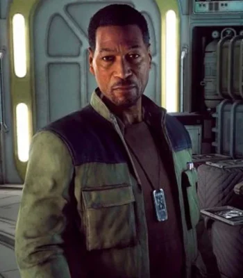 Lindon Javes Star Wars Squadrons Green Cotton Jacket