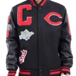 Logo Mash Up Cincinnati Reds Varsity Jacket