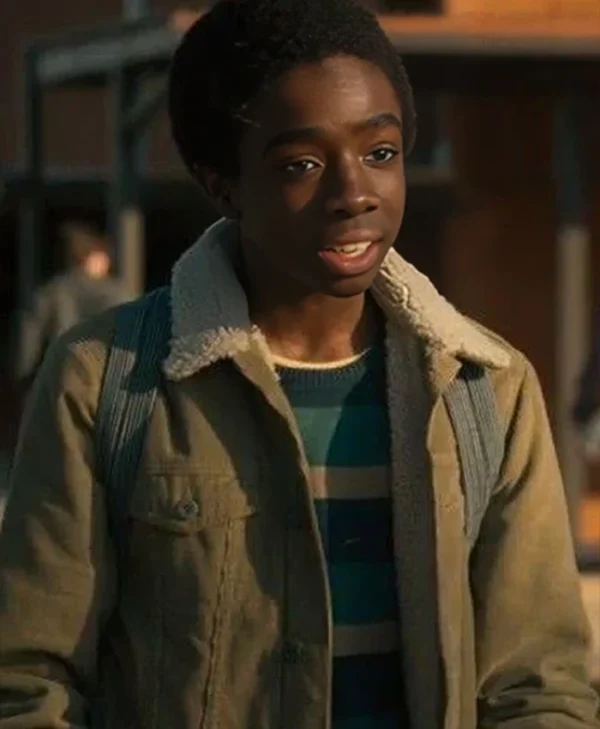 Lucas Sinclair Stranger Things Green Jacket