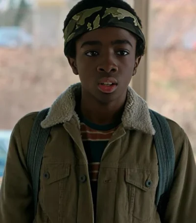 Lucas Sinclair Stranger Things Green Jacket