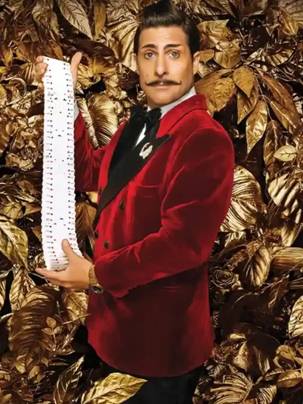 Lucretius Lucky The Hunger Games : The Ballad Of Songbirds & Snakes Red Blazer