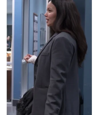 Lucy Chen The Rookie S07 Black Coat