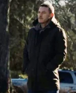 Luke Evans The Girl on the Train Hooded Jacket