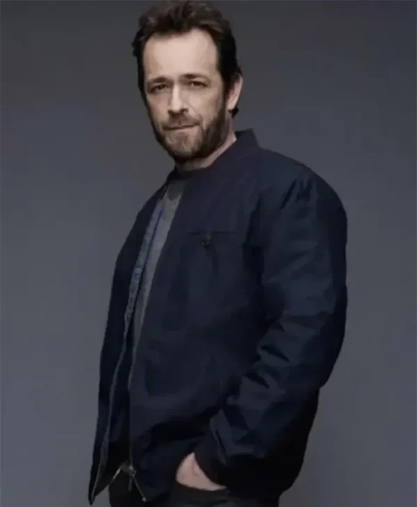 Luke Perry Riverdale Fred Andrews Blue Jacket