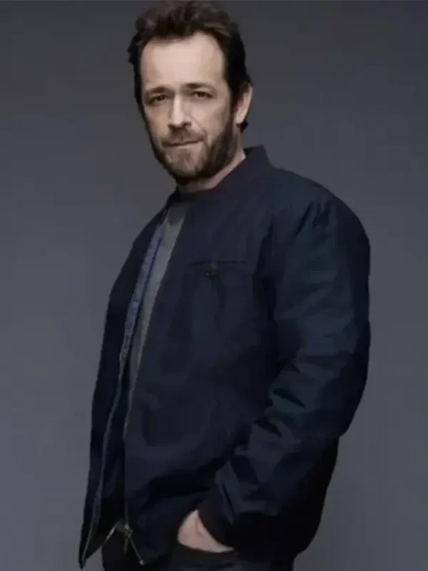 Luke Perry Riverdale Fred Andrews Blue Jacket