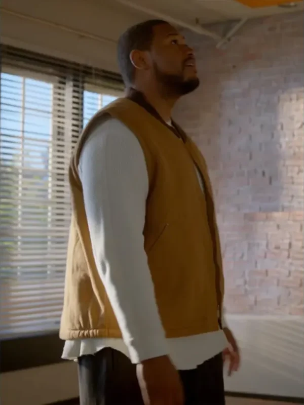 Luke Tennie Shrinking S02 Brown Vest