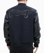 Chicago White Sox Letterman Black Jacket