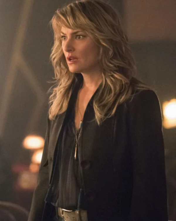 Madchen Amick Riverdale Black Wool Jacket