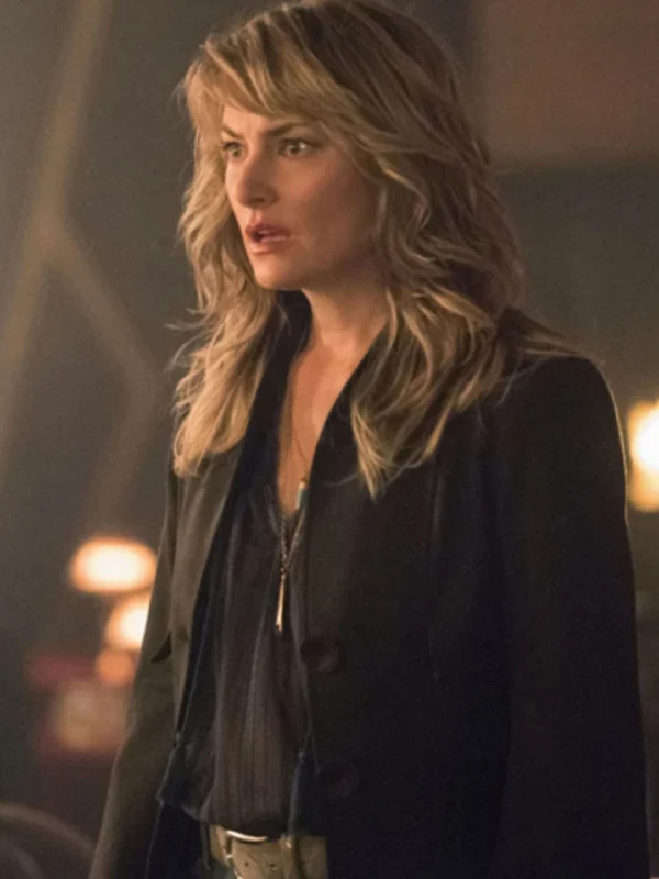 Madchen Amick Riverdale Black Wool Jacket