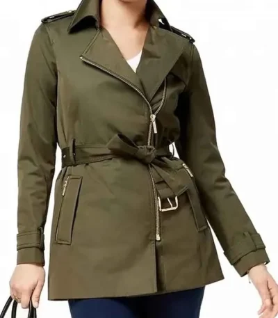 Mädchen Amick Riverdale S05 Alice Cooper Green Coat