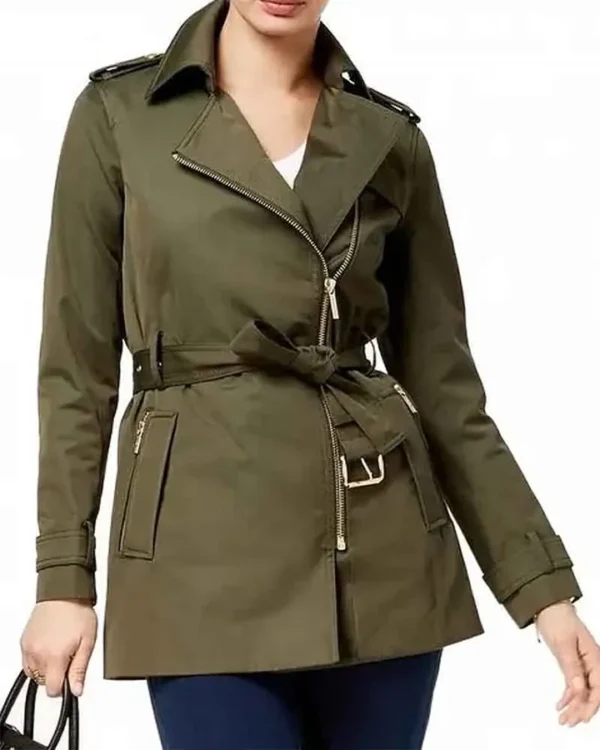 Mädchen Amick Riverdale S05 Alice Cooper Green Coat