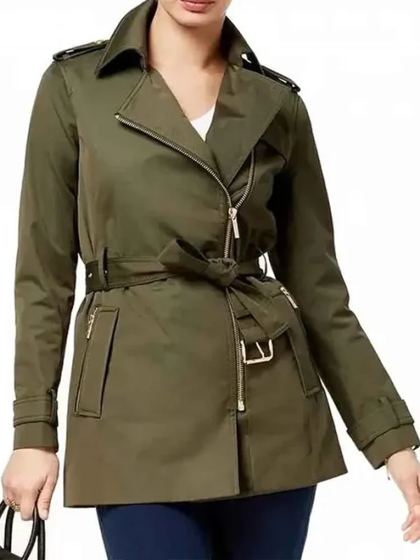 Mädchen Amick Riverdale S05 Alice Cooper Green Coat
