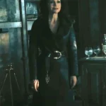 Madeline Usher The Fall of the House of Usher Leather Coat